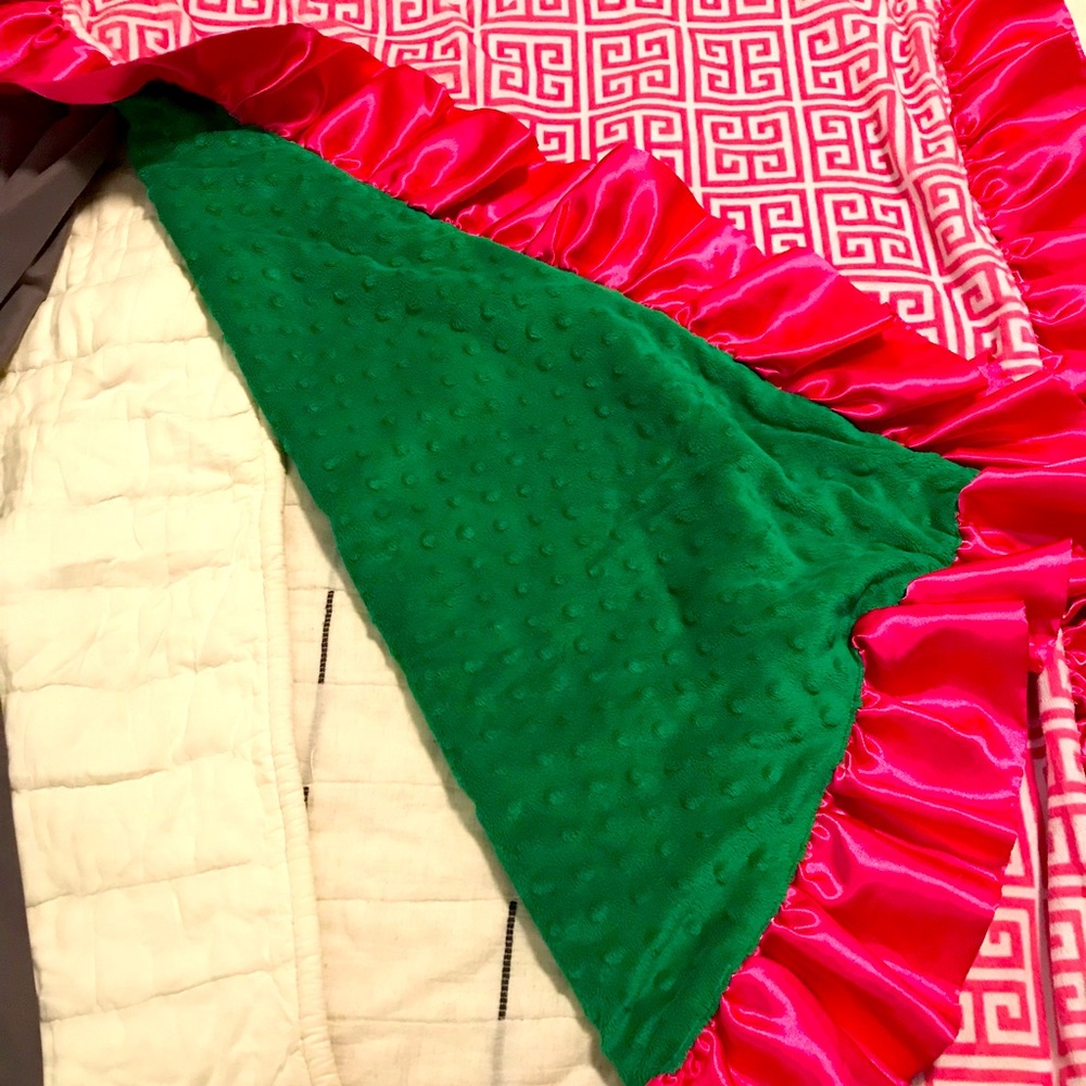 Mud pie baby blanket